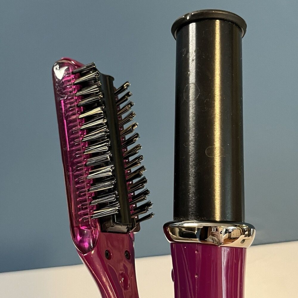 Instyler Rotating Hot Iron Hair Straightener 1.25" Purple IS2.1-1001 WORKS - Picture 6 of 8